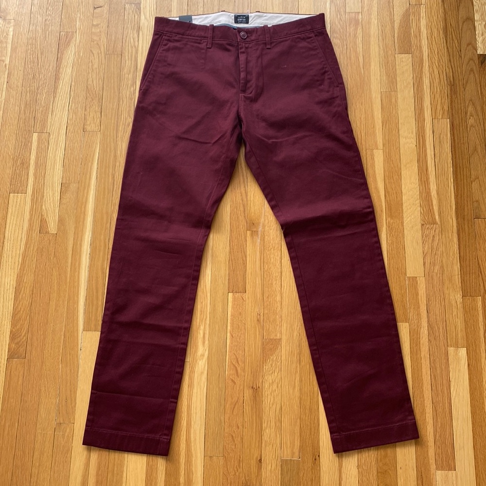 JCrew 484 slim chino